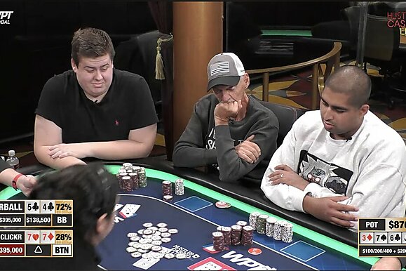 Buttonclickr hizo su debut en Hustler Casino. No resultó muy bien.