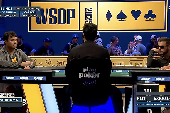 Chip dumping en heads-up por brazalete: promoción con bono de $1M conduce al escándalo