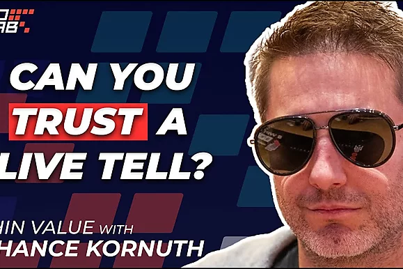 Consejos de poker en vivo de Chance Kornuth: tells, missclicks y bancos de tiempo