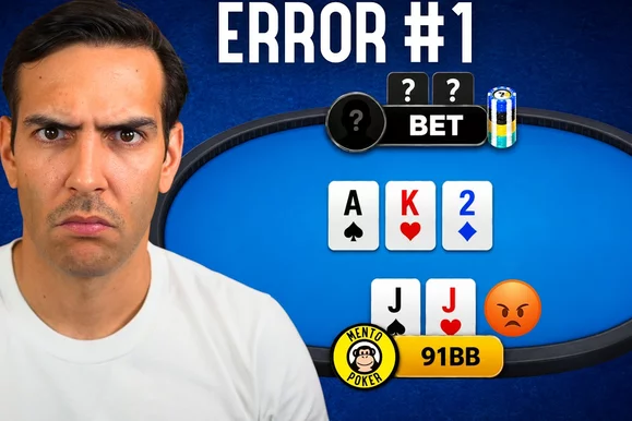 MentoPoker: Errores clásicos jugando JJ