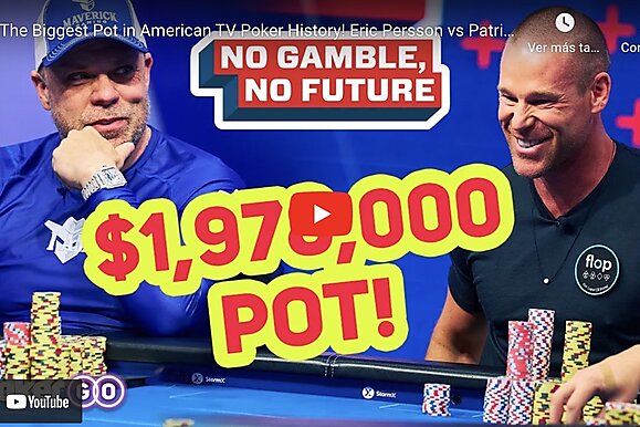 Manos Históricas: Antonius, Persson y el pozo más grande en la historia del poker televisado