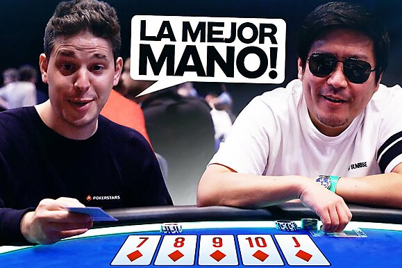 Zeros: ¡Escalera de color en el High Roller de €25,000!