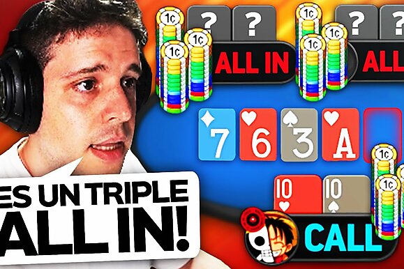 Zeros: Cazo a dos rivales con TT en un triple all-in