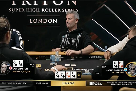 Triton Super High Roller Series: Koon y Holz ganan eventos, Barbero cobra $3.4M