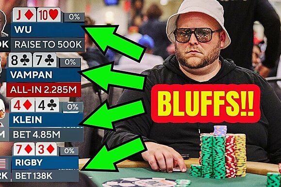 Los mejores bluffs de la World Series Of Poker 2023 según PokerGo
