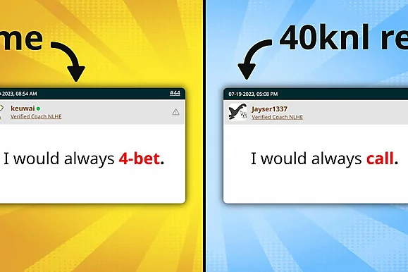 Dificultades preflop con AQ: Jayser1337 y otros regulares discutieron una mano de NL100