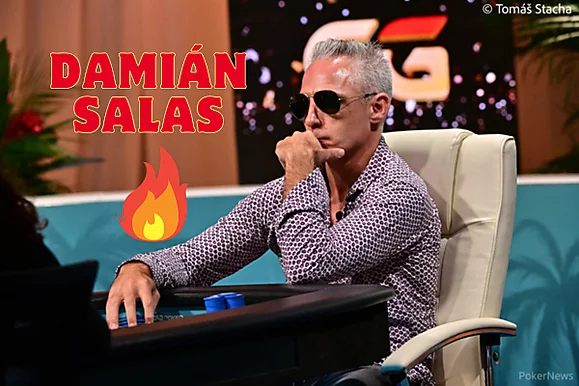 Damián Salas de racha online: 4 mesas finales y $437K en 3 sesiones dominicales
