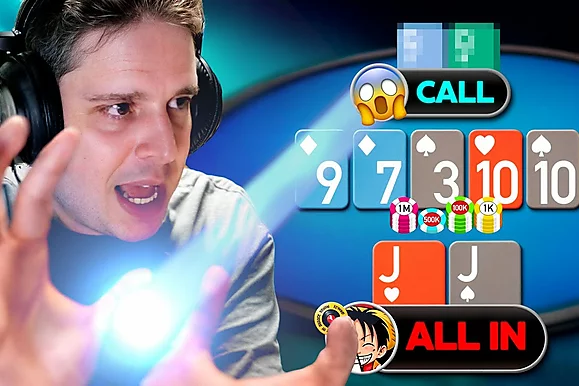 Zeros: Me reparten JJ, voy all-in y el rival muestra...
