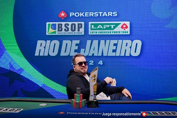 Ezequiel Waigel obtuvo su trofeo de campeón en BSOP luego de 10 años de intentos