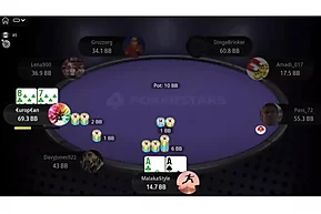 Cómo se juegan los MTT modernos: ocho top regs para seis premios en el $5,200 Titans
