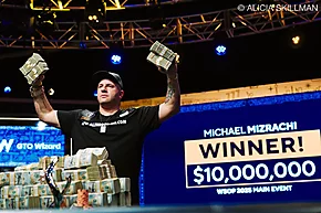WSOP Main Event: Michael Mizrachi es campeón y además nuevo miembro del Hall of Fame