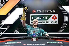 De principio a fin, Anthony Barranqueiros gana el Evento Principal del LAPT Río