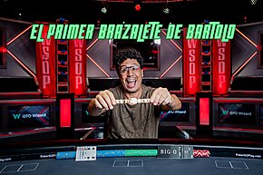 Julio “Bartolo” Belluscio ganó su primer brazalete de la World Series of Poker