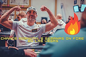 El increíble verano de Chance Kornuth en Las Vegas: 5 mesas finales y $3.6M en 6 semanas
