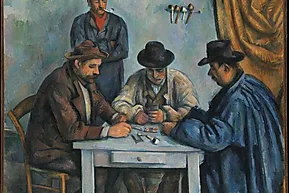 Todo lo que necesitas saber sobre la serie de cuadros “Jugadores de cartas”