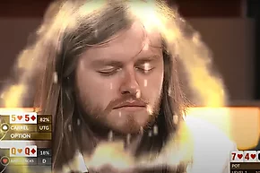 Charlie Carrel vs Andy Stacks en Game of Gold: análisis de una mano