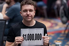 WSOP 2024: Valentin Shabelnik sacó un millón y corrió a defender la ciega grande
