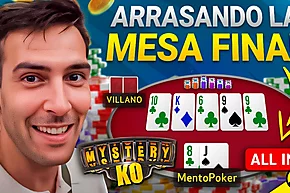 Mentopoker: Destrozo esta mesa final de un €250 Mystery KO