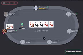 CoinPoker: una sala crypto con un bono del 150%
