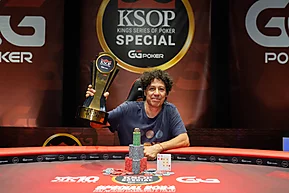 Julio “Bartolo” Belluscio se tomó revancha en Camboriú: ganó su primer Main Event de la KSOP