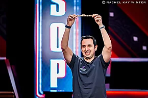 Sergio Aido obtuvo su segundo brazalete y ganó el mayor premio online de España